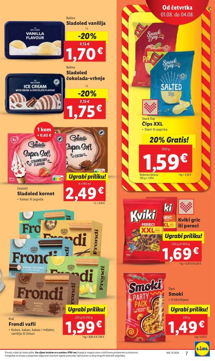 Lidl katalog - 01.08.2024. - 04.08.2024. Stranica 7