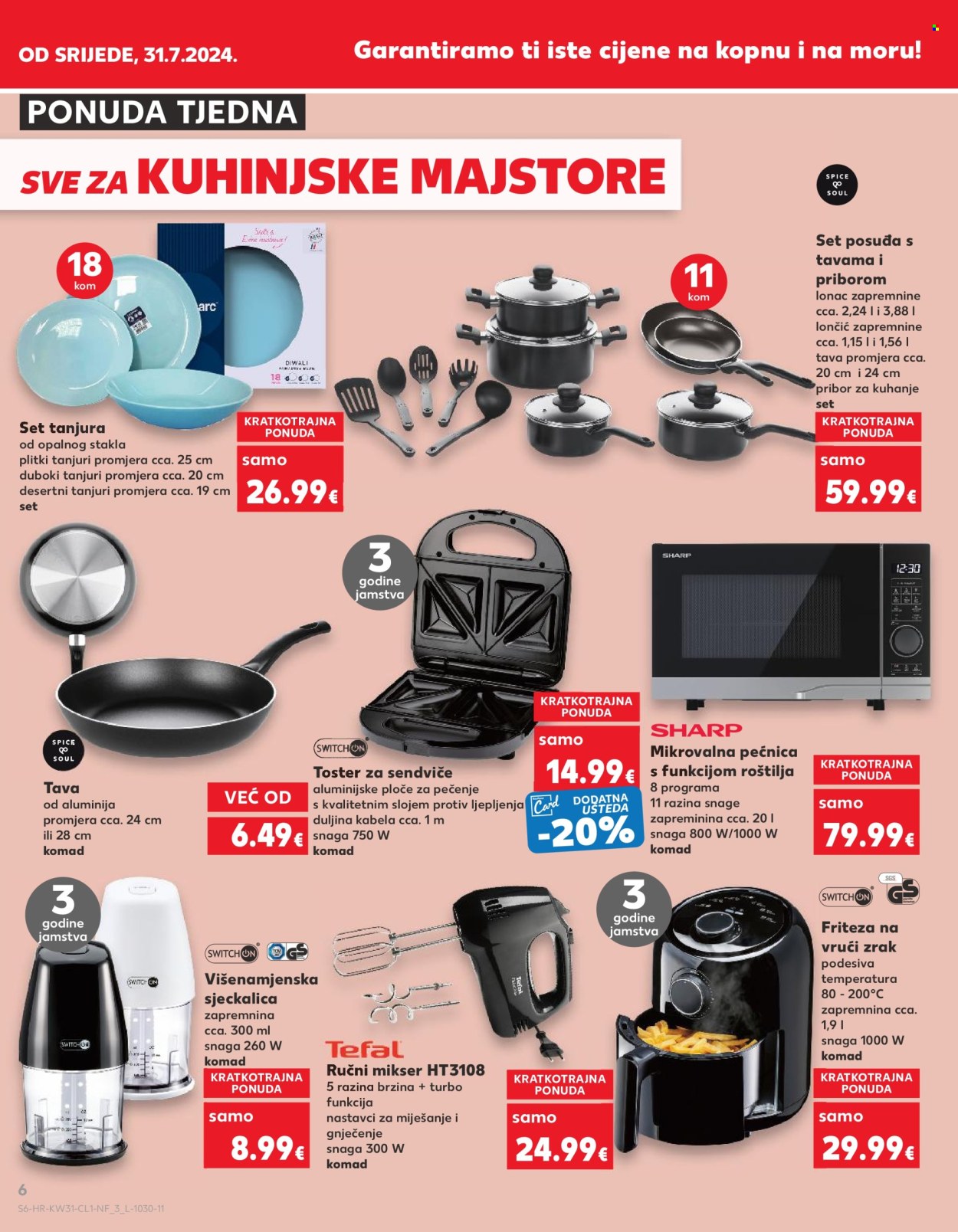 Kaufland katalog - 31.07.2024. - 06.08.2024. Stranica 6