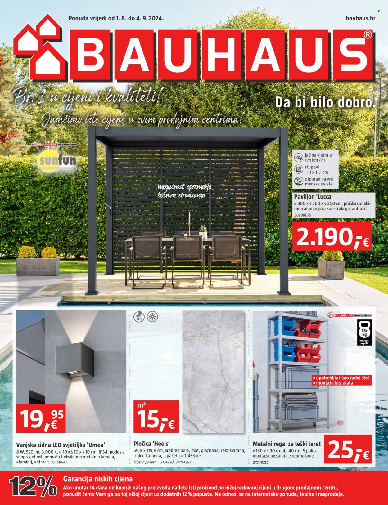 Bauhaus katalog - 01.08.2024. - 04.09.2024. Stranica 1