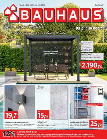Bauhaus katalog - 01.08.2024. - 04.09.2024.