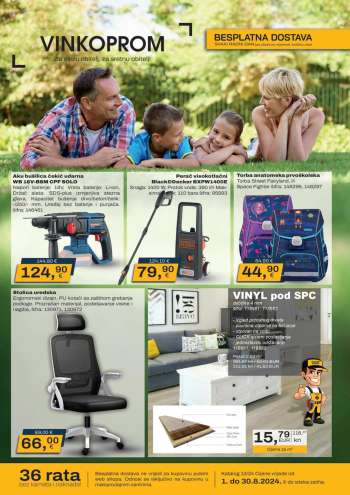 Vinkoprom katalog - 01.08.2024. - 30.08.2024.