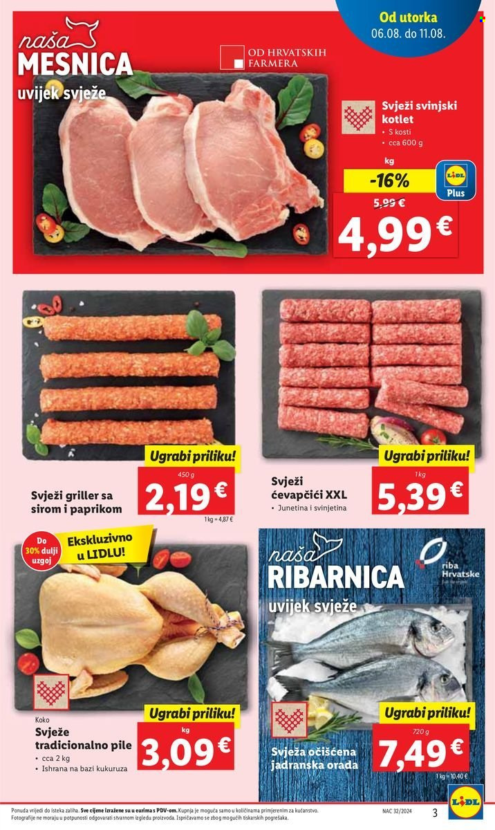 Lidl katalog - 06.08.2024. - 11.08.2024. Stranica 3