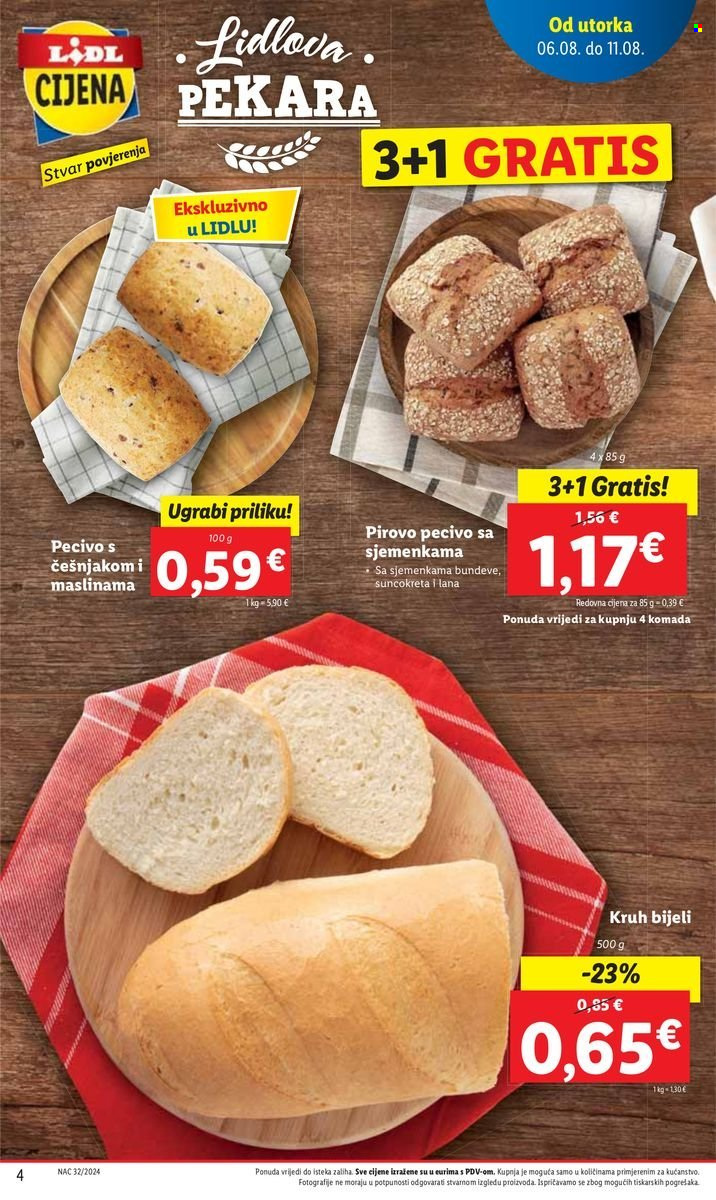 Lidl katalog - 06.08.2024. - 11.08.2024. Stranica 4