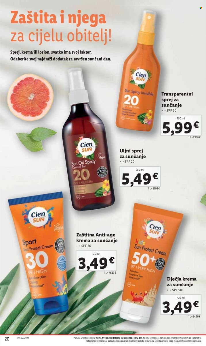 Lidl katalog - 06.08.2024. - 11.08.2024. Stranica 20