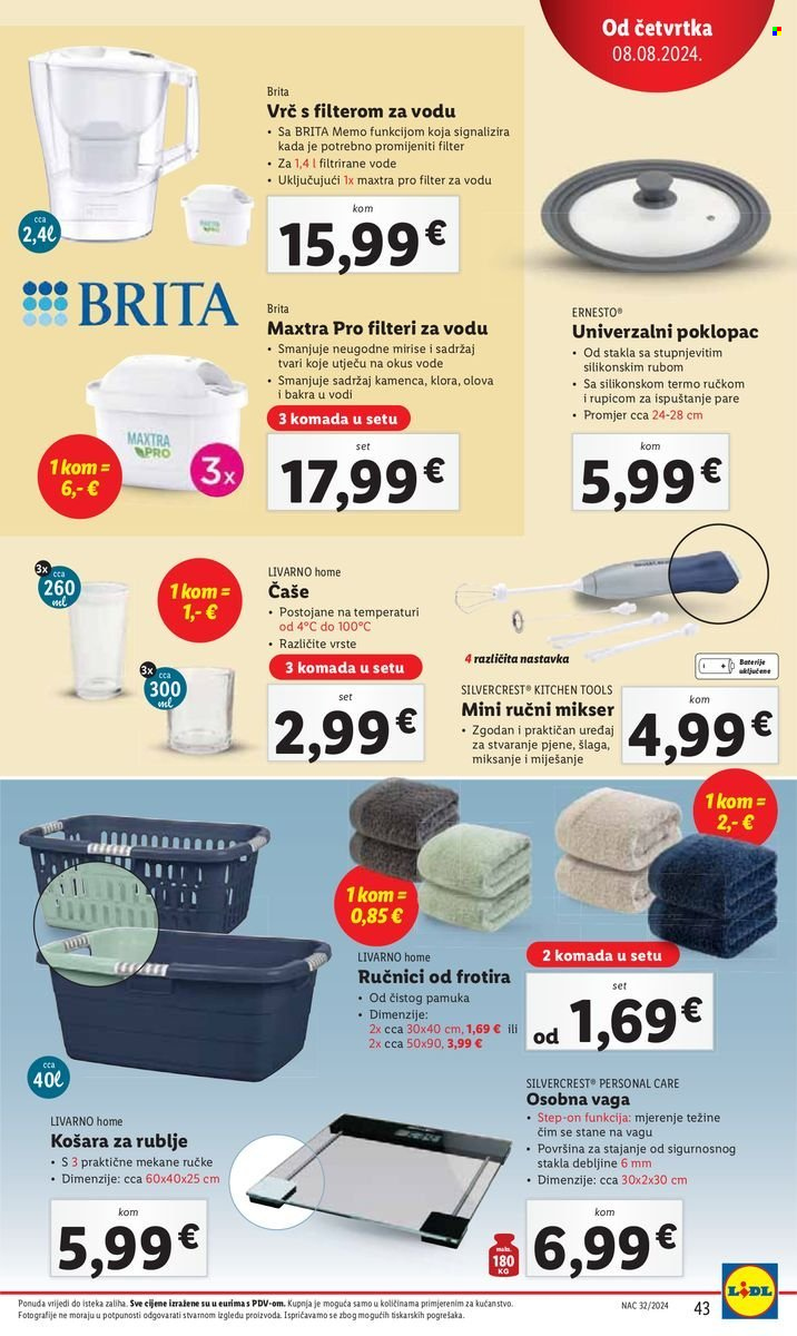 Lidl katalog - 06.08.2024. - 11.08.2024. Stranica 43