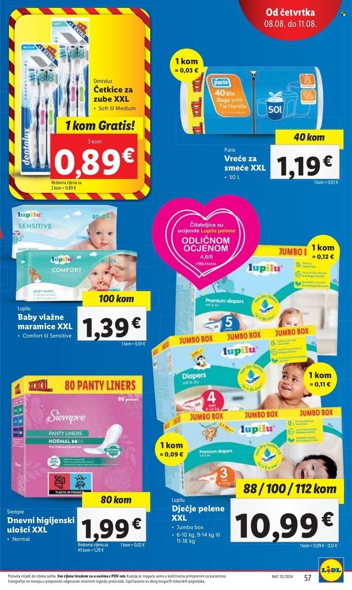 Lidl katalog - 06.08.2024. - 11.08.2024. Stranica 57
