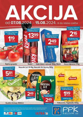 PPK Bjelovar katalog - 07.08.2024. - 15.08.2024.