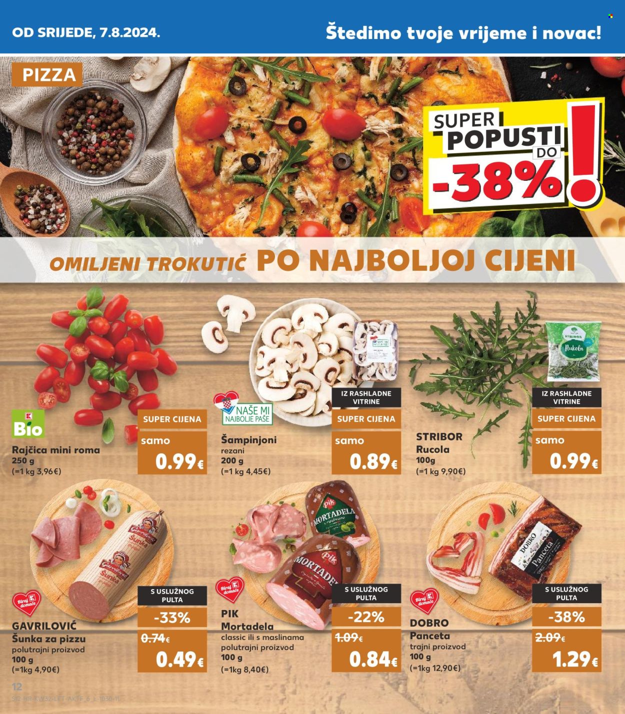 Kaufland katalog - 07.08.2024. - 13.08.2024. Stranica 12