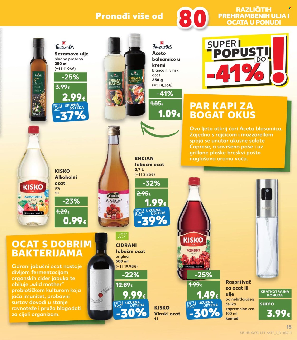 Kaufland katalog - 07.08.2024. - 13.08.2024. Stranica 15