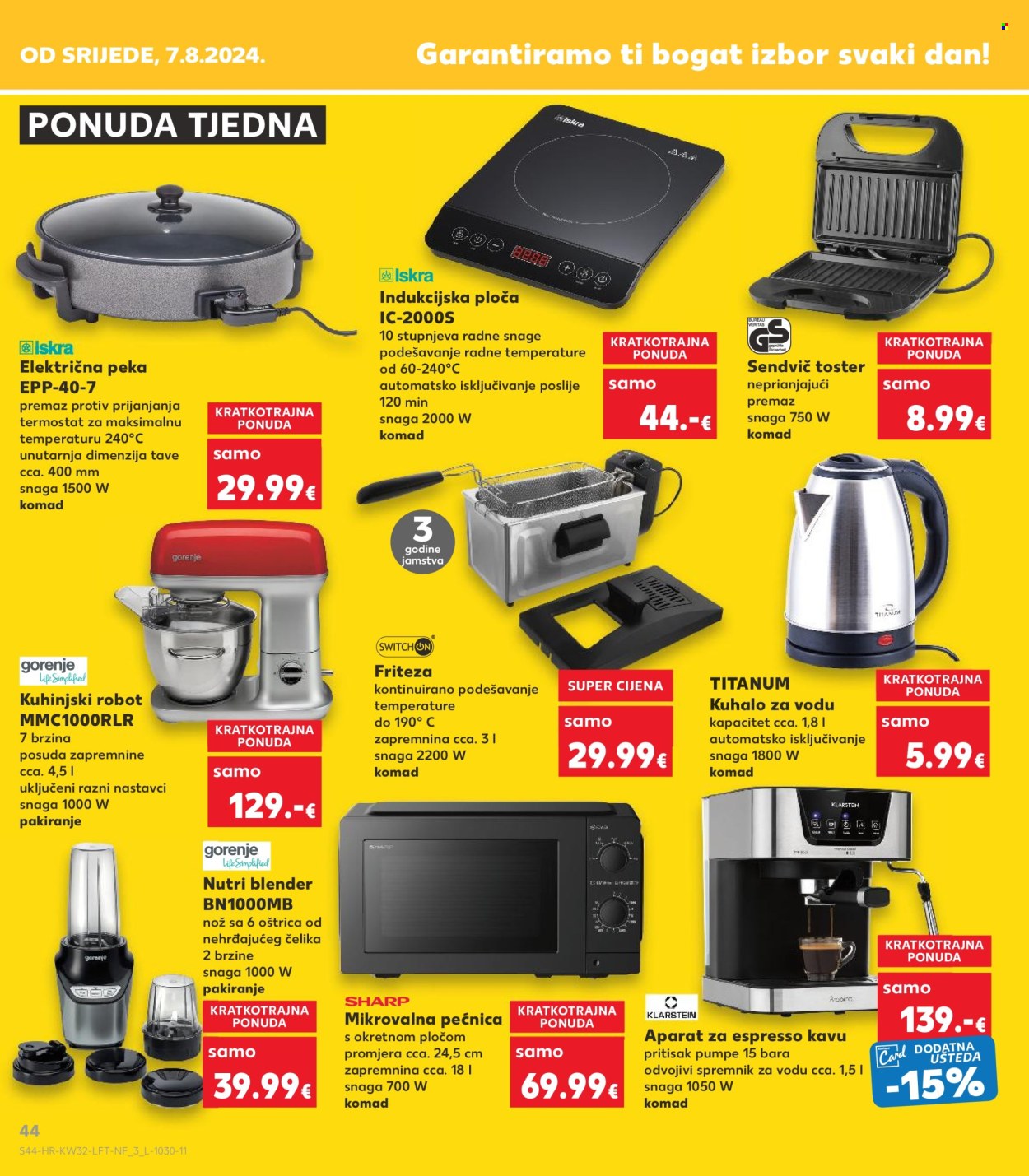 Kaufland katalog - 07.08.2024. - 13.08.2024. Stranica 44