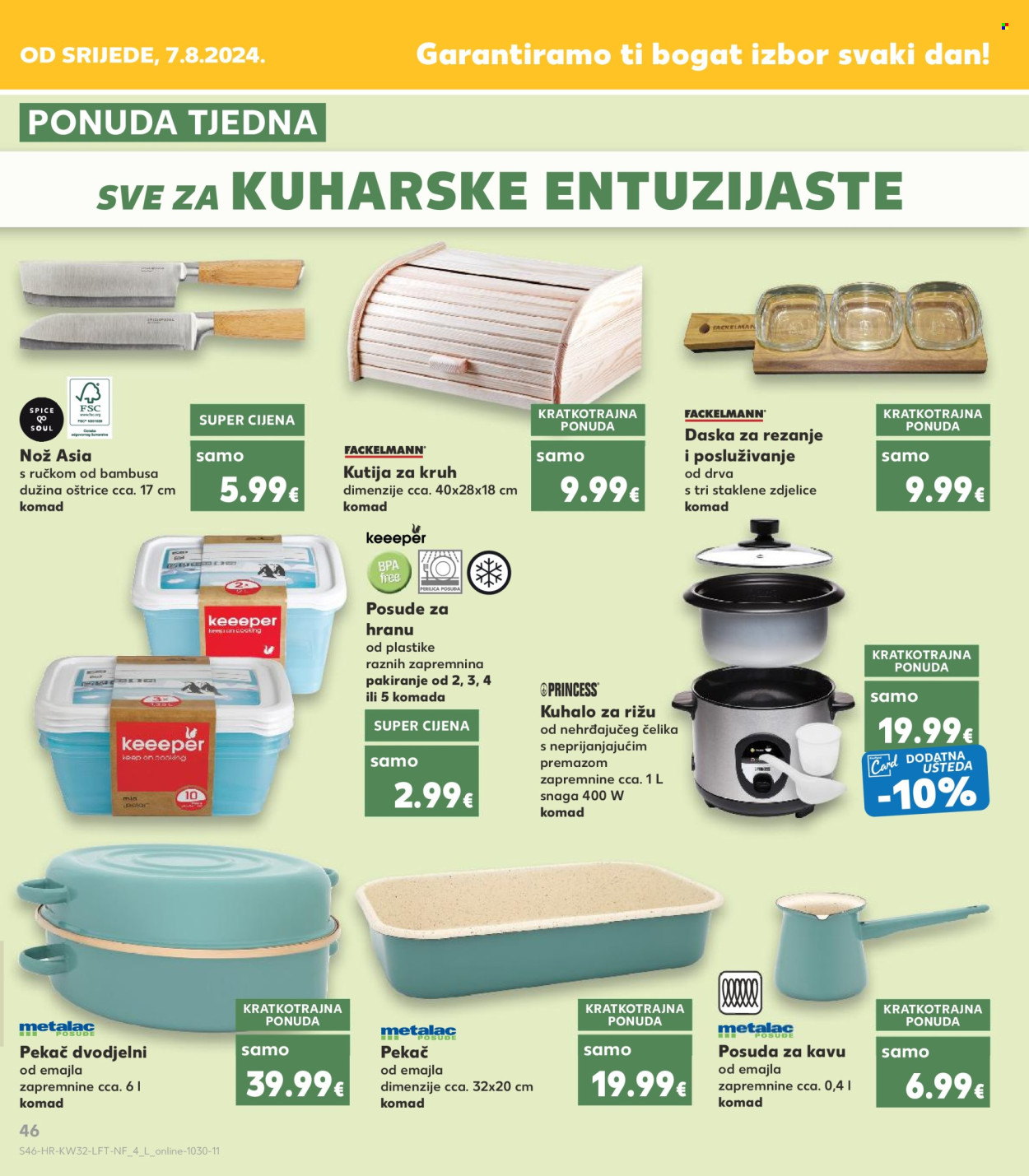 Kaufland katalog - 07.08.2024. - 13.08.2024. Stranica 46
