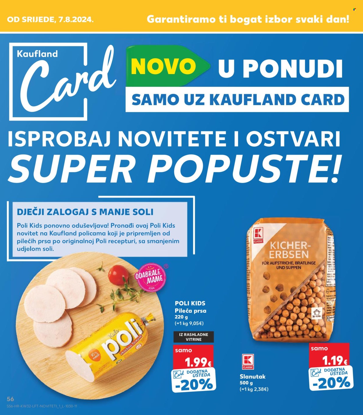 Kaufland katalog - 07.08.2024. - 13.08.2024. Stranica 56