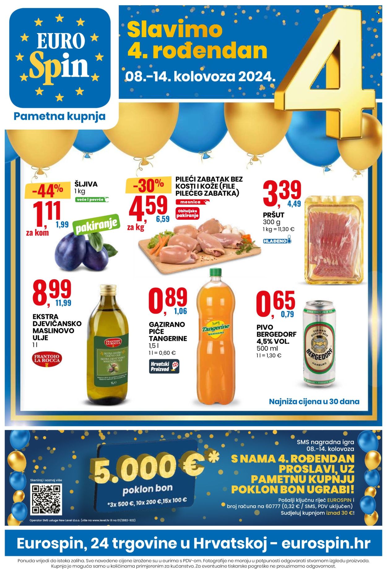 Eurospin katalog - 08.08.2024. - 14.08.2024. Stranica 1