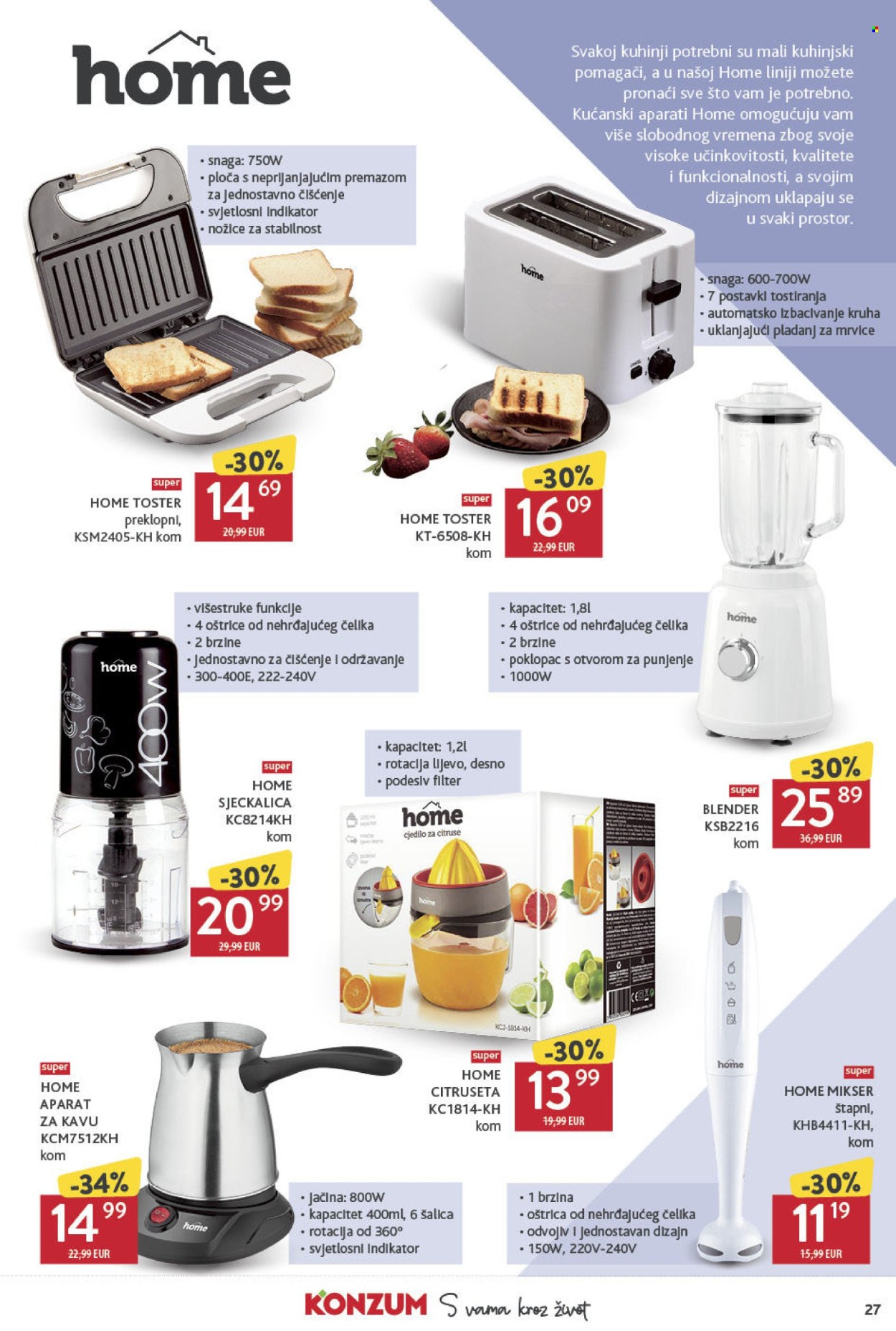 Konzum katalog - 08.08.2024. - 13.08.2024. Stranica 27