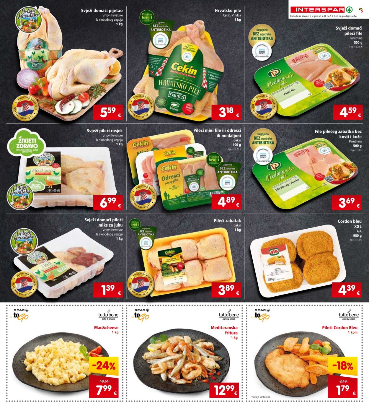 INTERSPAR katalog - 07.08.2024. - 13.08.2024. Stranica 5