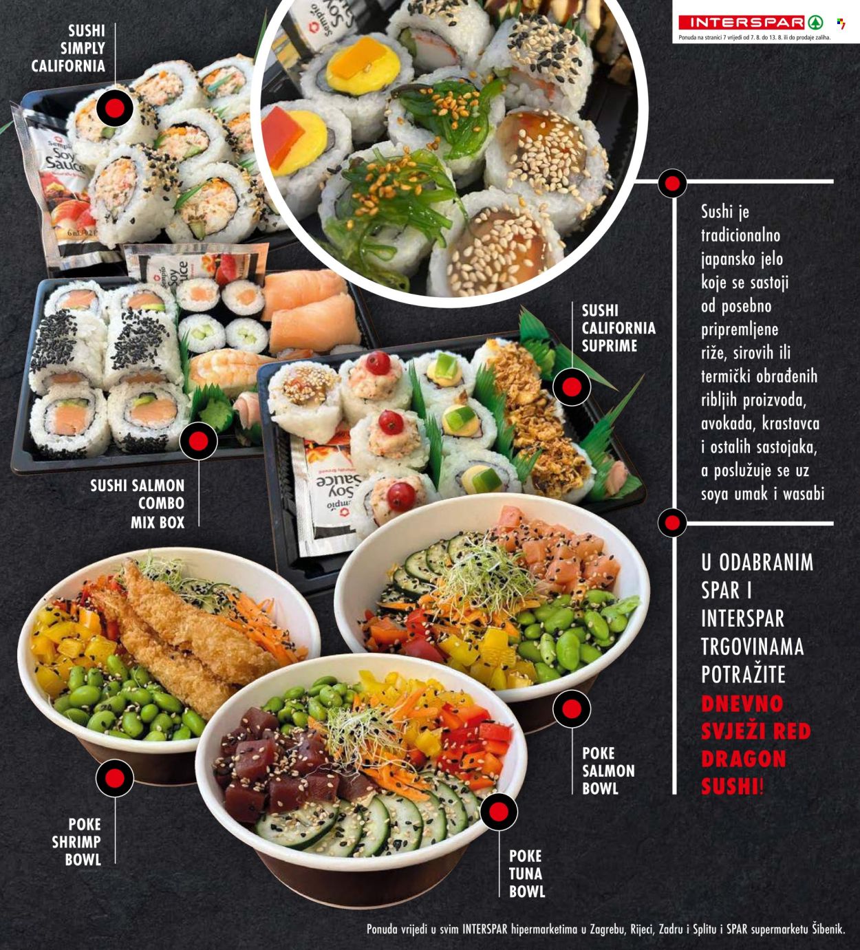 INTERSPAR katalog - 07.08.2024. - 13.08.2024. Stranica 7