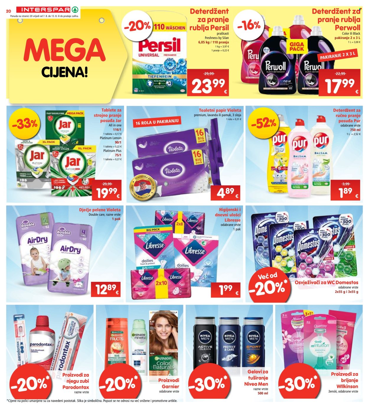 INTERSPAR katalog - 07.08.2024. - 13.08.2024. Stranica 20