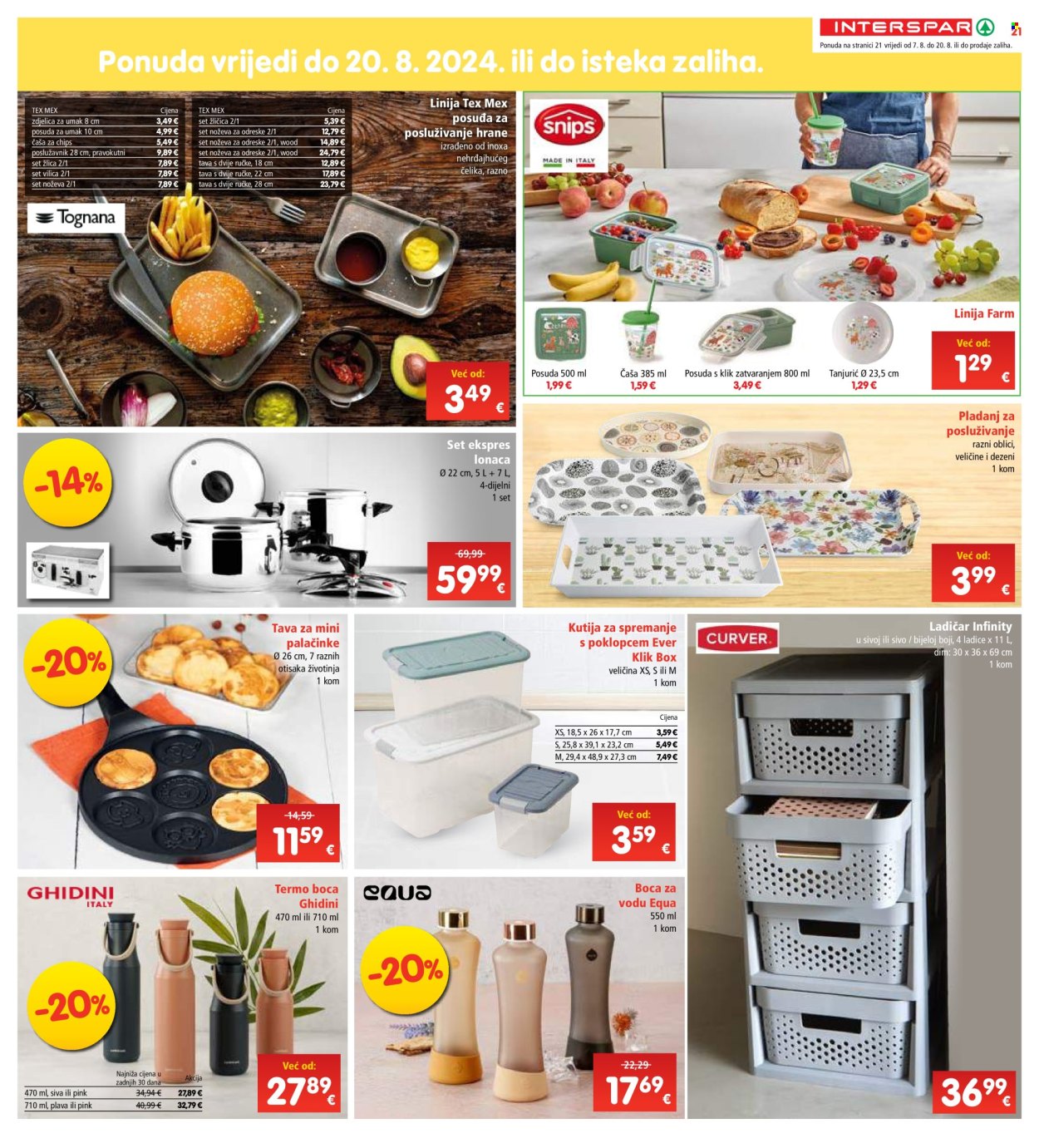 INTERSPAR katalog - 07.08.2024. - 13.08.2024. Stranica 21