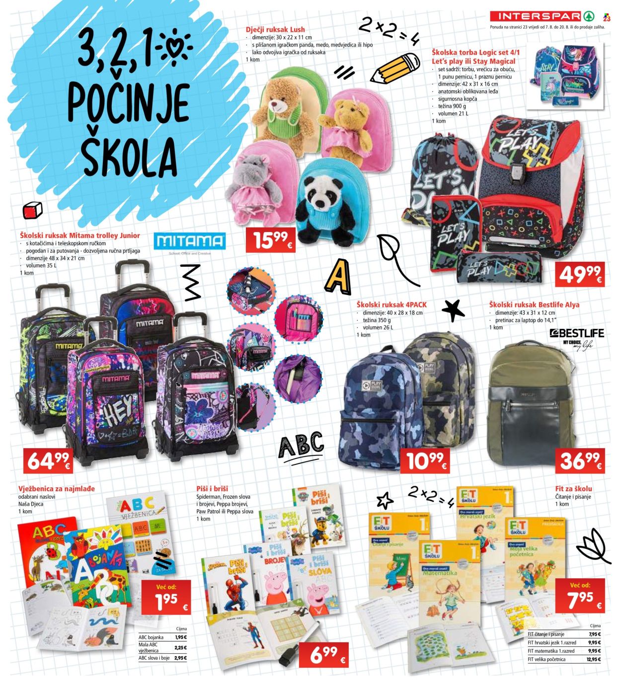 INTERSPAR katalog - 07.08.2024. - 13.08.2024. Stranica 23