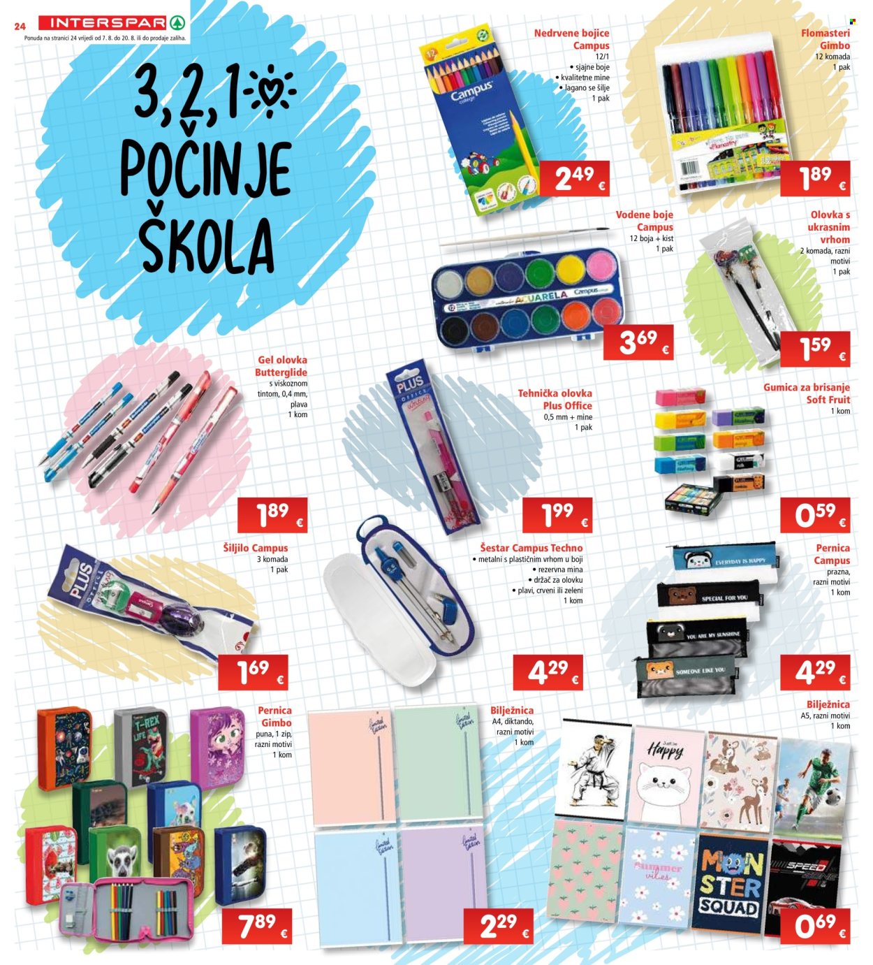 INTERSPAR katalog - 07.08.2024. - 13.08.2024. Stranica 24