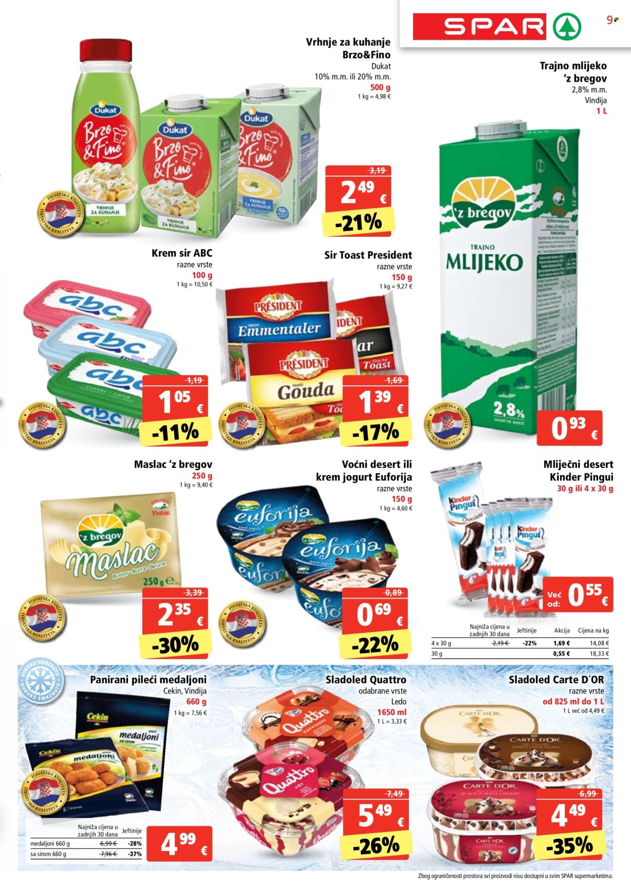 SPAR katalog - 07.08.2024. - 13.08.2024. Stranica 9