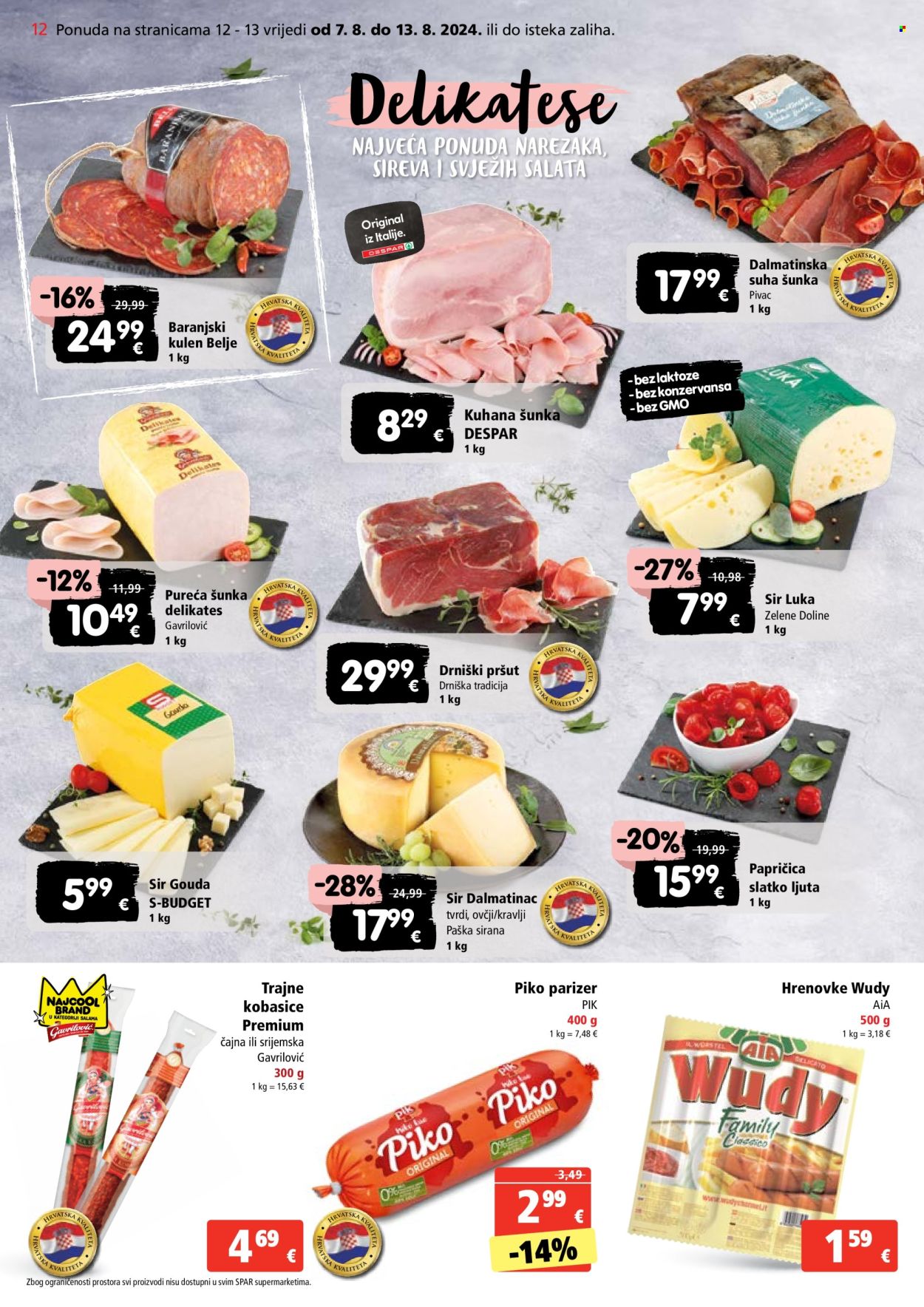 SPAR katalog - 07.08.2024. - 13.08.2024. Stranica 12