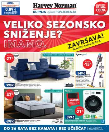 Harvey Norman katalog - 08.08.2024. - 21.08.2024.