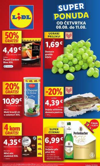 Lidl katalog - 08.08.2024. - 11.08.2024.