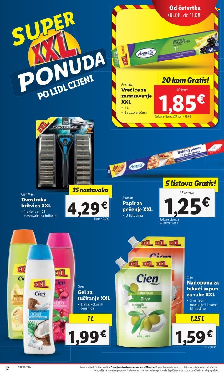 Lidl katalog - 08.08.2024. - 11.08.2024. Stranica 12