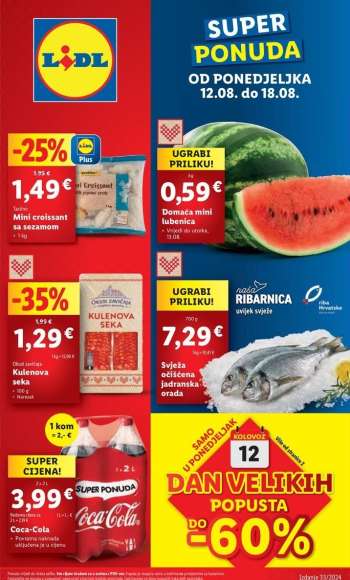 Lidl katalog - 12.08.2024. - 18.08.2024.