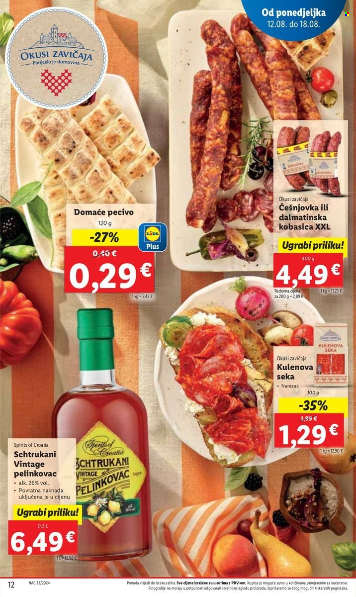 Lidl katalog - 12.08.2024. - 18.08.2024. Stranica 12