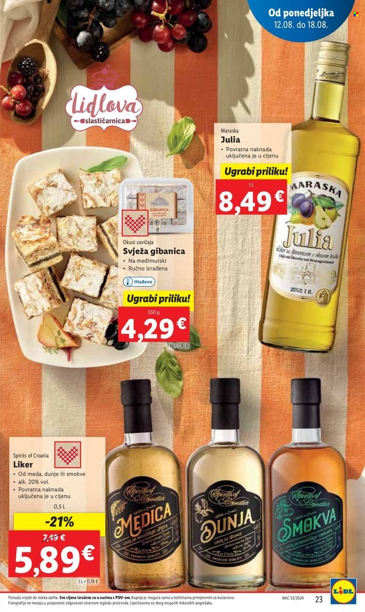 Lidl katalog - 12.08.2024. - 18.08.2024. Stranica 23