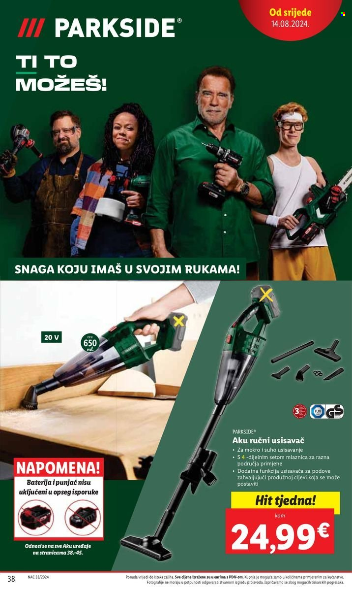 Lidl katalog - 12.08.2024. - 18.08.2024. Stranica 38