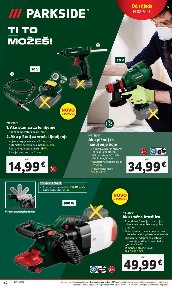 Lidl katalog - 12.08.2024. - 18.08.2024. Stranica 42