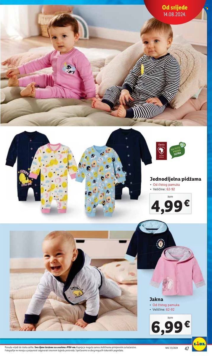 Lidl katalog - 12.08.2024. - 18.08.2024. Stranica 47