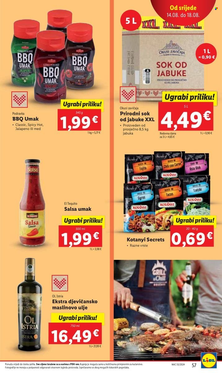 Lidl katalog - 12.08.2024. - 18.08.2024. Stranica 57