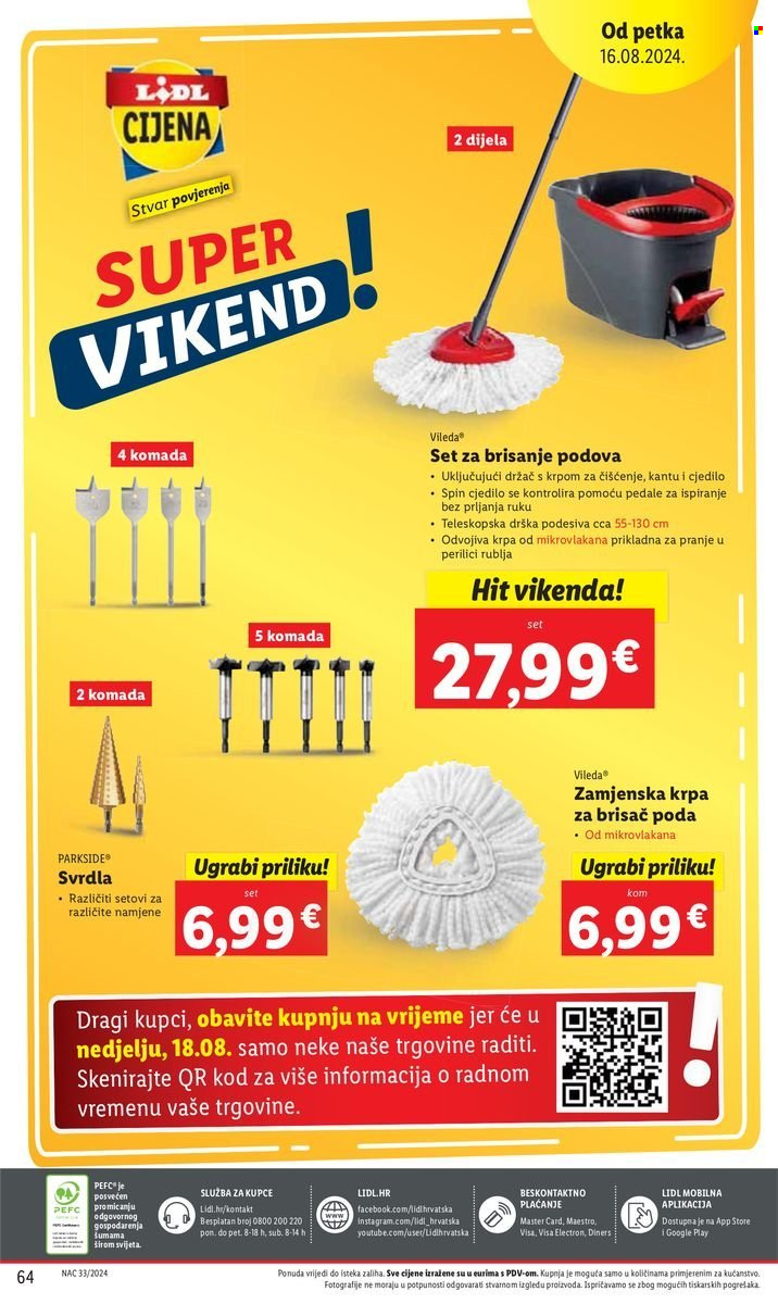 Lidl katalog - 12.08.2024. - 18.08.2024. Stranica 64