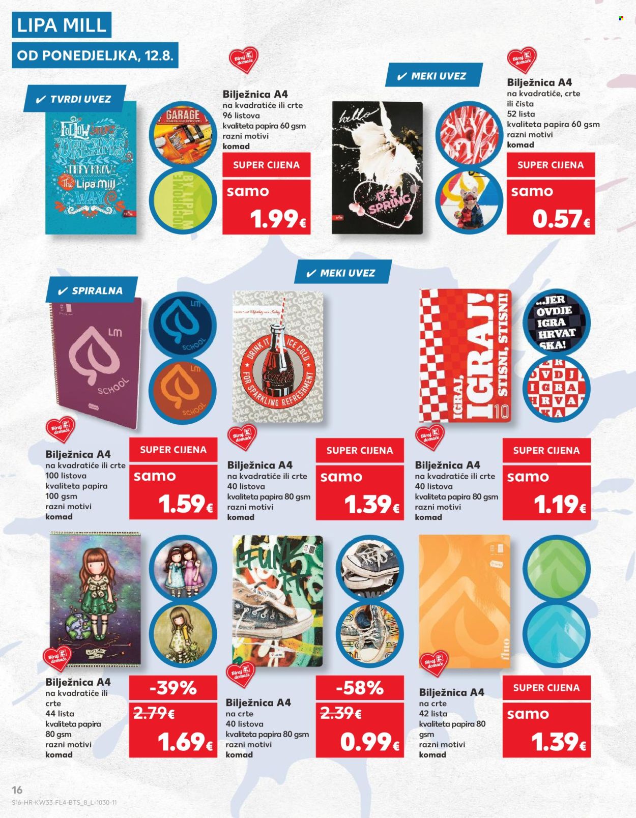 Kaufland katalog - 12.08.2024. - 15.09.2024. Stranica 16