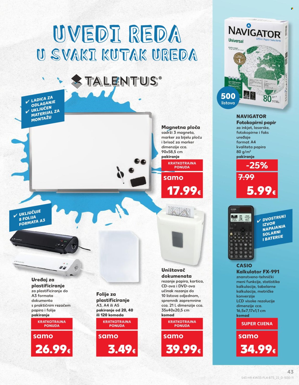 Kaufland katalog - 12.08.2024. - 15.09.2024. Stranica 43