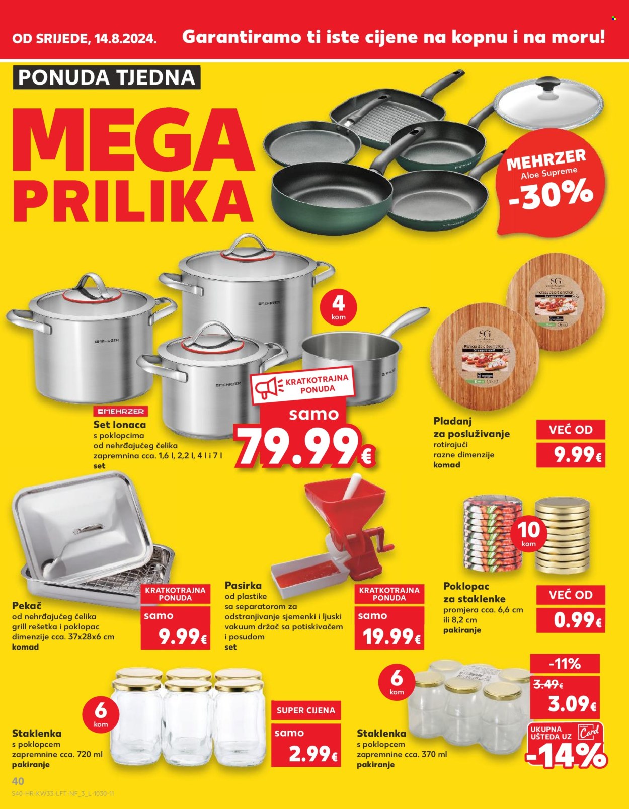 Kaufland katalog - 14.08.2024. - 20.08.2024. Stranica 40
