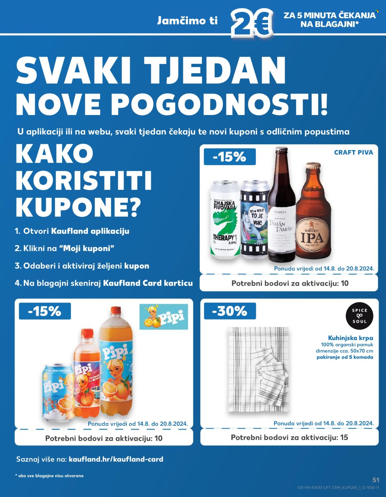 Kaufland katalog - 14.08.2024. - 20.08.2024. Stranica 51