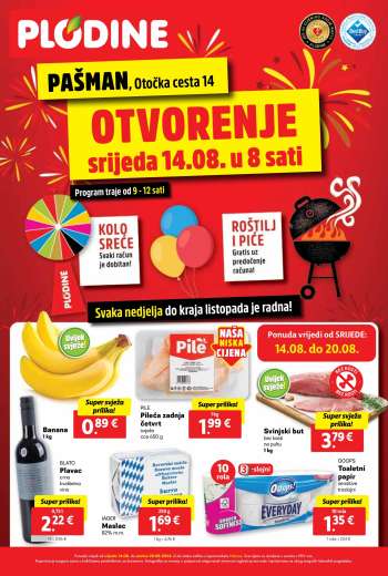Plodine katalog - 14.08.2024. - 20.08.2024.
