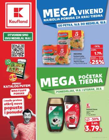 Kaufland katalog - 16.08.2024. - 20.08.2024.