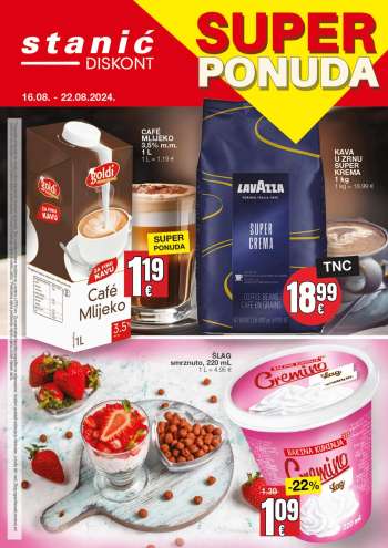 Stanić Diskont katalog - 16.08.2024. - 22.08.2024.