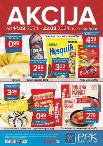 PPK Bjelovar katalog - 14.08.2024. - 22.08.2024.