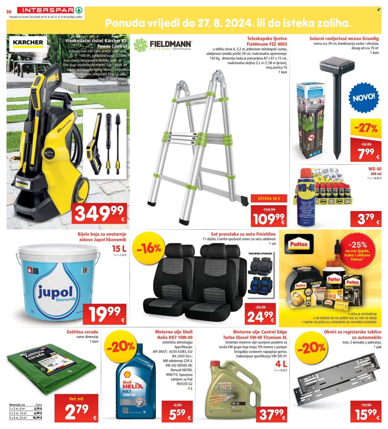 INTERSPAR katalog - 14.08.2024. - 20.08.2024. Stranica 28