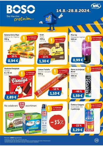 Boso katalog - 14.08.2024. - 28.08.2024.