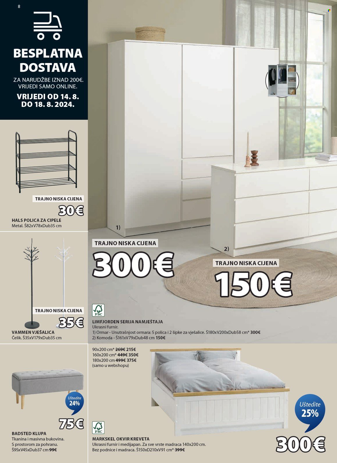 JYSK katalog - 14.08.2024. - 08.09.2024. Stranica 9