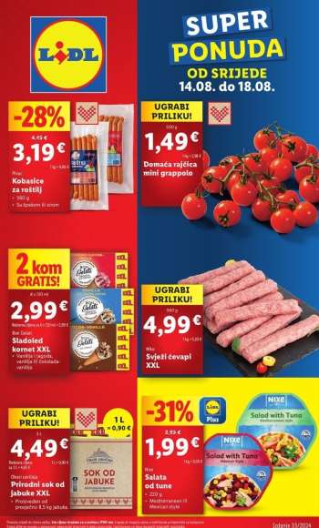 Lidl katalog - 14.08.2024. - 18.08.2024.