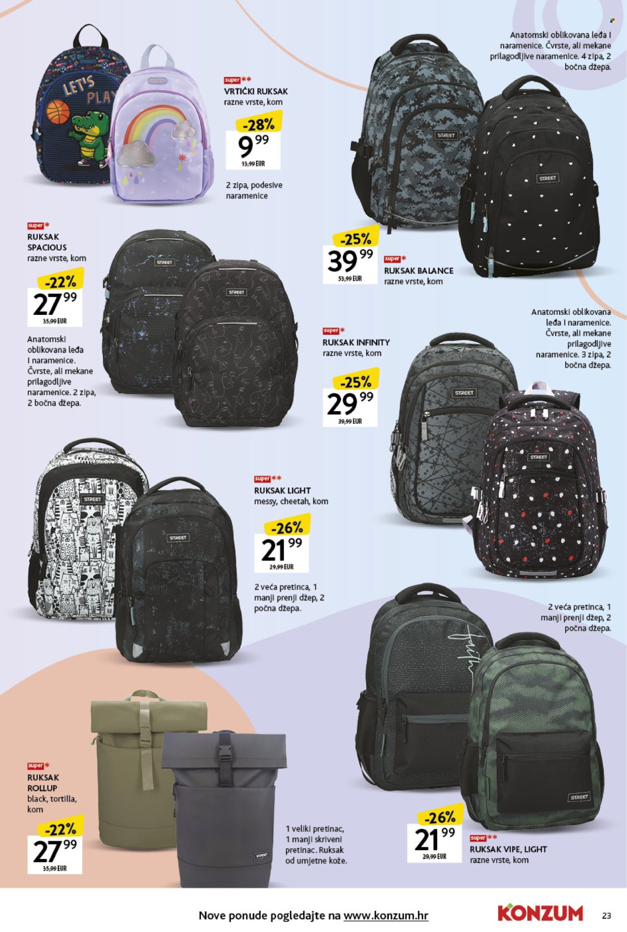 Konzum katalog - 19.08.2024. - 22.09.2024. Stranica 23